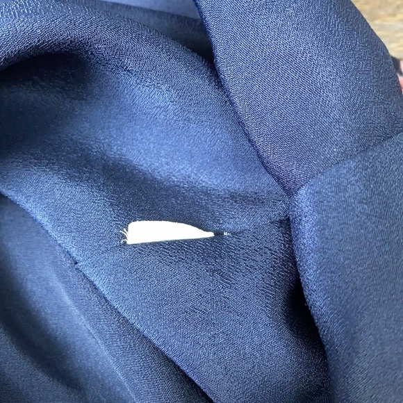 Forever 21 Floral Navy Small Halter Dress - Picture 8 of 9